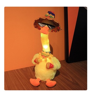 Sản Phẩm Bán Chạy Nhồi Bông Dễ Thương Xoắn Nhảy Múa Vịt Búp Bê Nói Hát Âm Nhạc Nhảy Múa Vịt Đồ Chơi Sang Trọng - Product Image 2