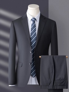 <span class=keywords><strong>Traje</strong></span> de Negocios Europeo y Americano para Hombre, <span class=keywords><strong>Traje</strong></span> de 3 Piezas, Chaqueta Cruzada con Botones, Tallas Grandes, Ropa para Hombre - Product Image 2