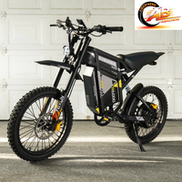 Motocicleta Todoterreno de Fábrica Directa, 7000w, 60V, 61-80km/h, 130km de Autonomía