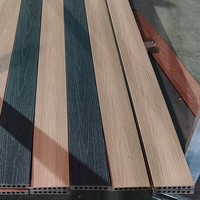 Prévention de la corrosion Panneaux de terrasse composites en chêne Platelage composite de 12 pieds de long Platelage en fibre de verre solide WPC