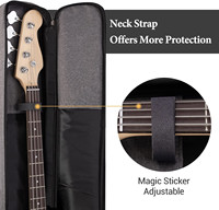 Étui pour guitare en plein air, sac élégant Ultra-protection, avec bretelles épaules réglables, sacoche pour guitare, basse