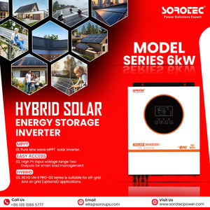 Inversor Solar Fuera de Red REVO VM II Pro 1.6/3.2/4/6KW con Módulo de Control LCD y Soporte para Aplicaciones de <span class=keywords><strong>Internet</strong></span> - Product Image 1