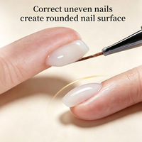XEIJAYI Colle de construction blanc laiteux sans HEMA, sans TPO, non toxique, gel UV à base d'eau, vernis à ongles en bouteille, vente en gros, pour salons et marques privées