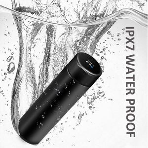 Bouteille isotherme portable en acier inoxydable 304 de 500 ml avec poignée en silicone souple et couvercle isolant – Vente en gros - Product Image 4