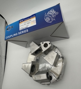Gruppo di accoppiamento in gomma per escavatore serie 45H per blocco di alluminio per macchine pesanti KATO KOBELCO HITACHI CAT - Product Image 5