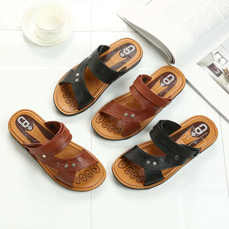 Ready to Ship Factory Low Price PVC Man Shoes 2022 Men's Casual Shoes Summer Sandals