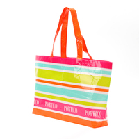 Bolsa Tejida de PP a Precio Económico, Bolsa de Compras de Tela de Polipropileno Reciclado con Diseño Personalizado para Campañas de Promoción de Cadenas de Supermercados