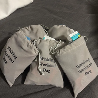 Sacs en velours personnalisés avec logo, texte et image imprimés, couleur personnalisée, 13*18cm, pour bijoux, fête nuptiale, Noël, cadeau