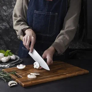 卸売大型ブランクアカシアウッドチョッピングカッティングボードセットアカシア木製ロゴ付きtabla de cortar cocina