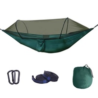 Hamac en nylon avec moustiquaire pour le trekking en camping en plein air