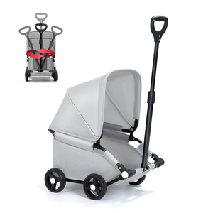 Trọng lượng nhẹ có thể gập lại vật nuôi Xe đẩy cho chó lớn Teddy pháp bulldogs xuyên biên giới sản phẩm em bé cho du lịch & mang - Product Image 1