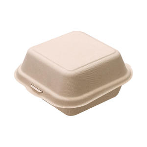 Boîte <span class=keywords><strong>de</strong></span> tiramisu <span class=keywords><strong>de</strong></span> célébrités sur <span class=keywords><strong>Internet</strong></span> Boîte à lunch biodégradable jetable pour dessert à emporter ou emballage cadeau - Product Image 5