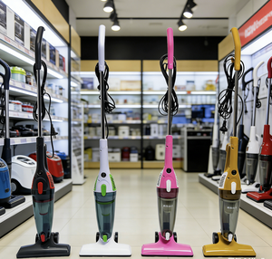 <span class=keywords><strong>Aspiradora</strong></span> de Mano Potente de 500W con Tecnología Ciclónica, sin Bolsa, para Uso Doméstico, 2 en 1, Vertical, con una Potencia de Succión de 15000Pa - Product Image 1