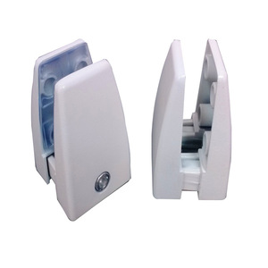 Clip de pantalla de aleación de aluminio Ronggu 001 para muebles de oficina, color blanco - Product Image 1