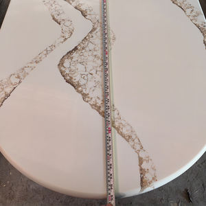 Encimeras de Cuarzo Brittanica de Alta Calidad Goldtop, Serie Calacatta, Decoración Moderna para el Hogar y Villas, OEM/ODM 5004 Artificial - Product Image 6