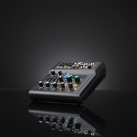 Carte son/mixeur audio professionnel OEM Mini 4 canaux, contrôleur DJ USB/console de mixage audio pour diffusion en direct, enregistrement en studio