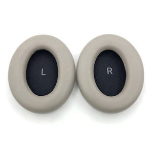 แผ่นรองหูฟังสำหรับหูฟังไร้สาย <span class=keywords><strong>Sennheiser</strong></span> <span class=keywords><strong>Momentum</strong></span> 4.0 รุ่น <span class=keywords><strong>Momentum</strong></span> 4 ทำจากหนังโปรตีน - Product Image 6