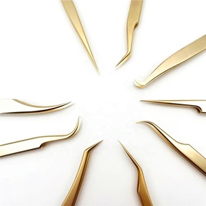 แหนบต่อขนตาสีทองคุณภาพสูงขายส่งโดย Gray Rocks - Product Image 4