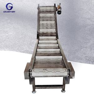 संयंत्र परिवहन मशीनरी के निर्माण के लिए उच्च स्थिरता नई स्टेनलेस स्टील समायोज्य गोल्डेनवे कन्वेयर - Product Image 1
