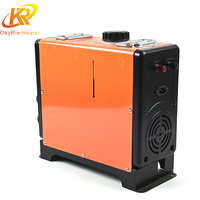 Chauffage d'appoint diesel vertical OkyRie AX57V 5KW, direct usine, 12/24V DC 220V AC pour camping-car et caravane