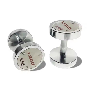 Accesorios comerciales Juego <span class=keywords><strong>de</strong></span> <span class=keywords><strong>mancuernas</strong></span> redondas <span class=keywords><strong>50</strong></span> <span class=keywords><strong>kg</strong></span> Pesas libres Culturismo Gimnasio Pesas Deportes <span class=keywords><strong>Mancuernas</strong></span> <span class=keywords><strong>de</strong></span> acero inoxidable - Product Image 3