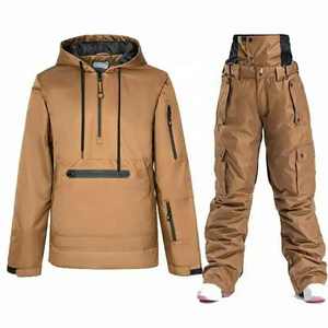 Combinaison de <span class=keywords><strong>ski</strong></span> unisexe pour l'hiver, vêtements de sport imperméables pour hommes, veste et <span class=keywords><strong>pantalon</strong></span> de snowboard pour adultes, <span class=keywords><strong>ski</strong></span>, snowboard - Product Image 5