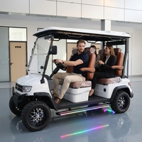 Voiturette de golf électrique à prix abordable avec support pour sac de golf pour clubs de golf – Vente en gros