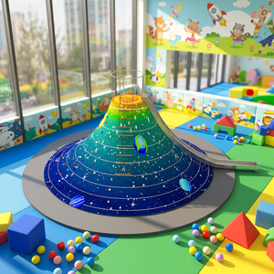 Aoleao Custom Volcano Theme Indoor Playground Ball <b>Pool</b> <b>Slide</b> Climbing for Kids Soft Play CE TUV Certified - Product Image 2