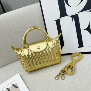 Latest Fashion Women <strong>Round</strong> Handle <strong>Woven</strong> Hand <strong>Bags</strong> for Ladies Small Handwork <strong>Woven</strong> <strong>Tote</strong> <strong>Bags</strong> From Guangzhou - Product Image 3