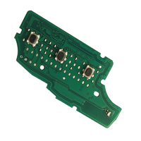 Carte de circuit imprimé de clé à distance rabattable 2/3 boutons 433 MHz PCF7961M puce 4A pour Renault Dacia Logan 2 Logan II 2018-2020