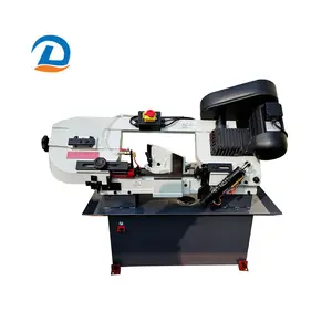 China portable stainless steel pipe band saw metal cutting machine