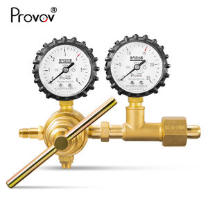 Prueba de aire acondicionado HVAC Pruebas de fugas de purga 0-6MPa 25MPa Regulador de gas nitrógeno de alta presión con manguera de refrigeración - Product Image 2