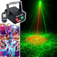 Lumière de scène intérieure IP65, petite, intelligente, colorée, pour la maison, KTV, ambiance, télécommande, rechargeable, à intensité variable, laser