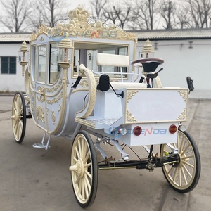 Nuevo Vehículo Eléctrico Moderno para Turismo al Aire Libre / Carroza Eléctrica Tipo Caballo / Carroza Real Fabricada por Horse Carriage - Product Image 5