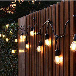 Guirlande lumineuse décorative S14 pour extérieur, ampoule E27, étanche, pour camping, festivals, décoration de cour et de tente – Nouveauté 2026, Vente Flash - Product Image 3