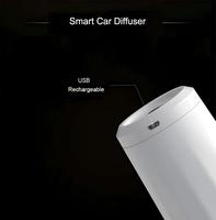 Diffuseur d'aromathérapie portable rechargeable en plastique, ultra silencieux, version économique, machine à parfum pour voiture