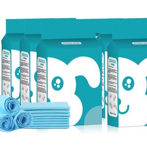 OEM Alèses absorbantes jetables pour l'entraînement des chiots et des animaux de compagnie, avec adhésif et bande autocollante, 6 couches, Vente en gros usine - Product Image 1
