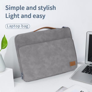 Cho BUBM biểu tượng tùy chỉnh đa chức năng máy tính xách tay túi thịt cừu chất liệu cặp máy tính Pouch cho 12 15.6 inch MacBooks bao gồm - Product Image 4