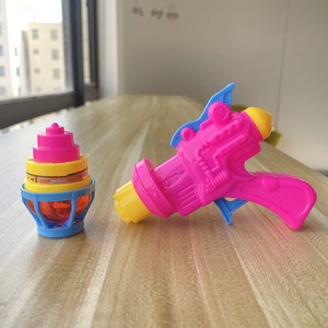 Juguete clásico para niños al por mayor, pistola giratoria con luz intermitente <span class=keywords><strong>de</strong></span> plástico - Product Image 2