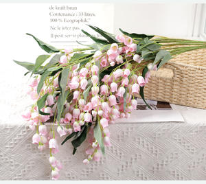 K020651 Artificiale fiore Blu <span class=keywords><strong>Campana</strong></span> fiore Artificiale per La Decorazione Domestica - Product Image 1