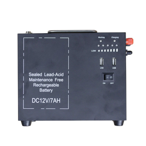 Kit LED Portátil de 15W con Batería de Silicio Policristalino de 12V 7AH para Aplicaciones en Exteriores Eco- S14090001 Panel Solar de 15W - Product Image 5
