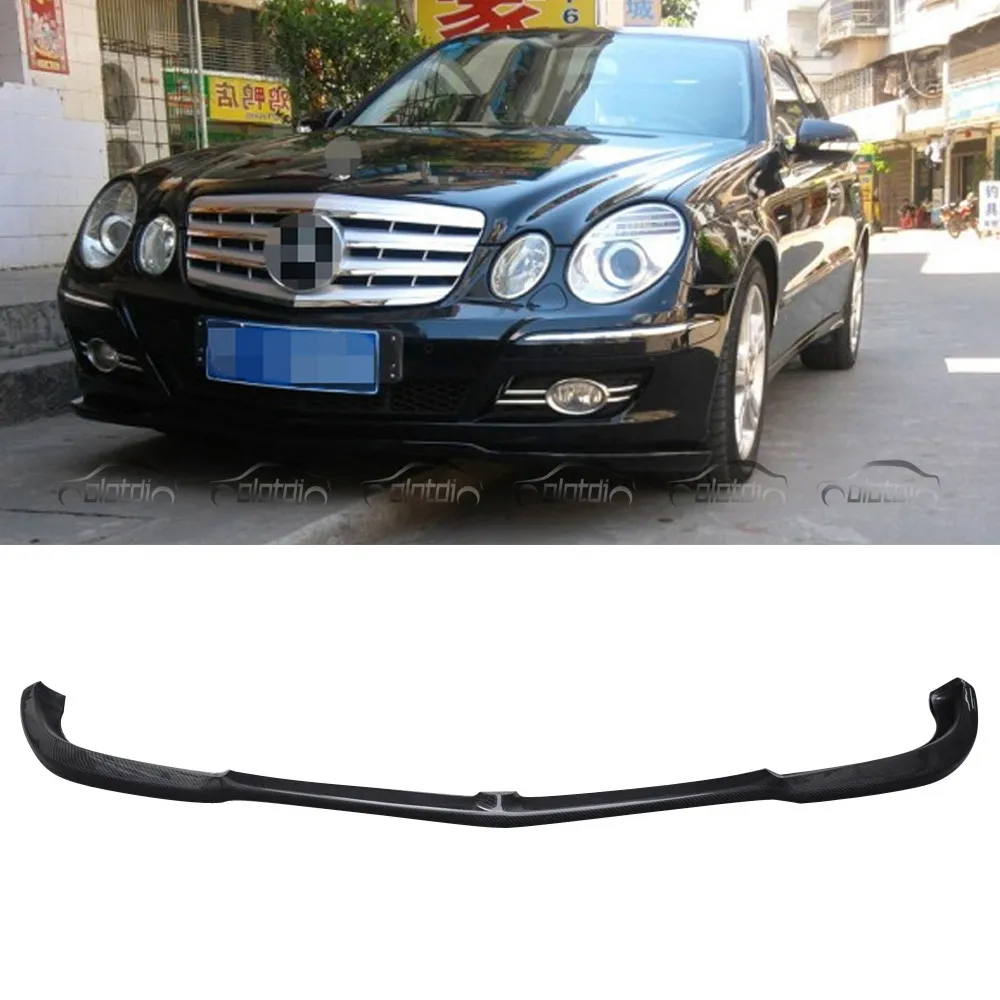 Karbon Fiber Godhand çene Spoiler Winglet Splitter Mercedes Benz E55 E63 W211 ön ÖN TAMPON 2004 +