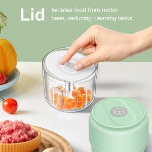 Hachoir Électrique Mini 22W Écologique Rechargeable USB avec Moteur à Balais, Garantie 1 An - Idéal pour Aliments Bébé et Cuisine - Product Image 6