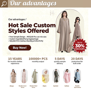 Vêtements islamiques modestes pour hommes, robe <span class=keywords><strong>marocaine</strong></span> à capuche brodée, polyester noir, thobe, poches zippées, stock en gros, respirant - Product Image 3