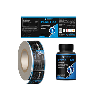 Tùy chỉnh PVC dính Sticker Pill chai nhãn dầu bằng chứng 3D chất lỏng dầu gội chăm sóc da mỹ phẩm hóa chất đóng gói Sticker - Product Image 5