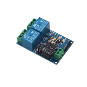 5V ESP8266 ESP-01 โมดูลรีเลย์ไวไฟ 2 ช่อง โมดูลรีเลย์ 2 ช่องสำหรับไอโอที สมาร์ทโฮม - Product Image 4