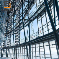 Nave Industrial de Estructura de Acero de Diseño Personalizado, Edificio Metálico Prefabricado a Buen Precio