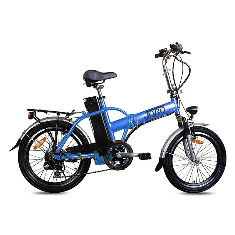 New Style Rear Drive Hybrid E Bicycle Plegable Electric City Bike 36v 250w 10.4ah Urban Folding Ebike with Mudguard