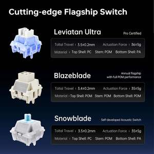 ATK RS7 V2 Ultra 75% Aluminum Hall Effect Gaming <b>Keyboard</b> with Adjustable Magnetic Switch <b>Keyboard</b> - Product Image 6