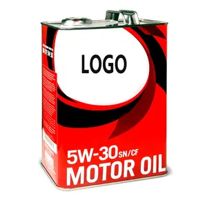 Toyotal original oil Iron Barrel Oil SP 5w30 fully synthetic motor engine oil 4 liters 1 Liter Print Carton